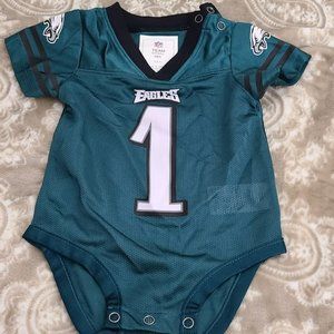 Philadelphia Eagles Jersey Onesie 3-6months